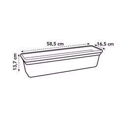 elho 8711904222017 fioriera Esterno Plastica Nero - Vista aggiuntiva 5