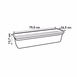 elho 8711904222161 fioriera Esterno Plastica Nero - Vista aggiuntiva 6