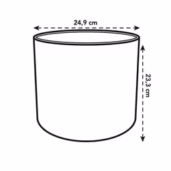 elho 8711904229610 vaso da fiori Bianco Plastica - Vista aggiuntiva 7