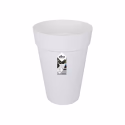 elho loft urban round high 28 Esterno Vaso a cubo Libera installazione Polipropilene (PP) Bianco