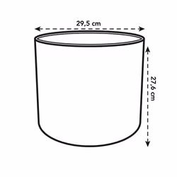elho 8711904249427 vaso da fiori Bianco Plastica - Vista aggiuntiva 7