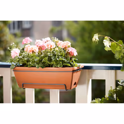 elho barcelona allin1 50cm Esterno Vaso a cubo Da appendere Polipropilene (PP) Terracotta - Vista aggiuntiva 4
