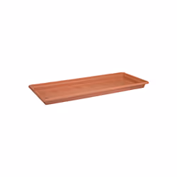 elho 8711904272012, Sottovaso, Plastica, Marrone, Rettangolare, Esterno, 100%