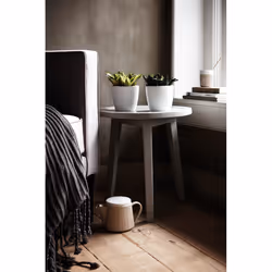 elho brussels diamond round 25cm Interno Vaso a cubo Libera installazione Polipropilene (PP) Bianco - Vista aggiuntiva 7
