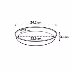 elho 8711904282394 accessorio per vaso Sottovaso - Vista aggiuntiva 5
