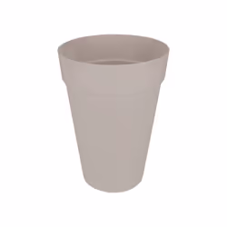 elho loft urban round high 35, Vaso a cubo, Libera installazione, Polipropilene (PP), Grigio, Rotondo, Esterno