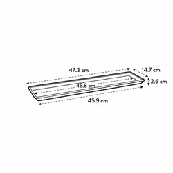 elho 8711904298623 accessorio per vaso Sottovaso