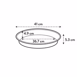 elho 8711904300104 accessorio per vaso Sottovaso