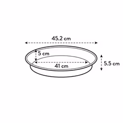 elho 8711904300135 accessorio per vaso Sottovaso