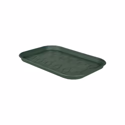 elho 8711904314750, Sottovaso, Plastica, Verde, Rettangolare, Interno/esterno, 100%