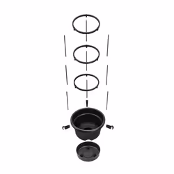 elho 8711904331634 vaso da fiori Nero Plastica - Vista aggiuntiva 5