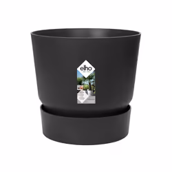 elho 8711904332372 vaso da fiori Nero Plastica