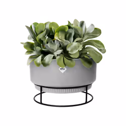 elho 8711904352233 vaso da fiori Grigio Metallo, Plastica - Vista aggiuntiva 4