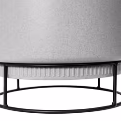 elho 8711904352233 vaso da fiori Grigio Metallo, Plastica - Vista aggiuntiva 6