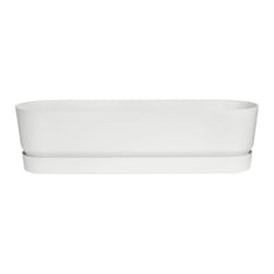 elho 8711904357672 fioriera Esterno Plastica Bianco