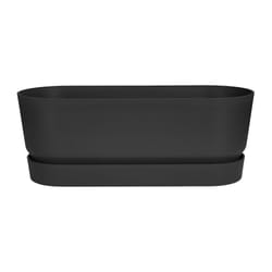 elho 8711904358358 fioriera Esterno Plastica Nero