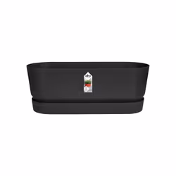 elho 8711904358358 fioriera Esterno Plastica Nero