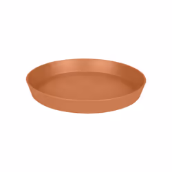 elho 8711904481971, Sottovaso, Plastica, Marrone, Rotondo, Esterno, 100%