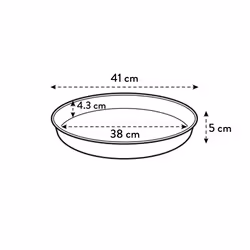 elho 8711904482251 accessorio per vaso Sottovaso