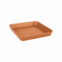 elho 8711904482459, Sottovaso, Plastica, Marrone, Quadrato, Esterno, 100%