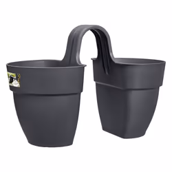 elho 8711904493028 fioriera Esterno Plastica Nero