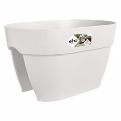 elho 8711904495077 fioriera Esterno Plastica Bianco