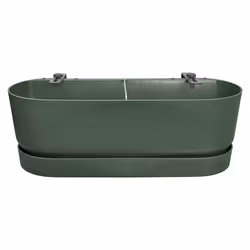 elho 8711904496333, Plastica, Verde, Rettangolo, 100%, 100%, 15 L