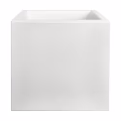 elho 8711904497705, Plastica, Bianco, Quadrato, Interno/esterno, 100%, 100%