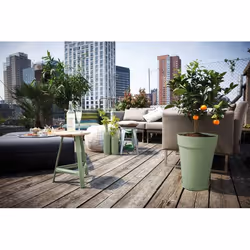 elho Loft Urban Esterno Vaso a cubo Libera installazione Plastica Verde - Vista aggiuntiva 4