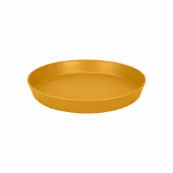 elho 8711904500801, Sottovaso, Plastica, Giallo, Rotondo, Esterno, 100%