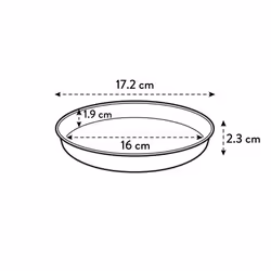 elho 8711904500801 accessorio per vaso Sottovaso