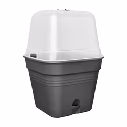 elho 8711904515522, Plastica, Nero, Quadrato, 100%, 100%, 14,6 L