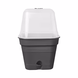 elho 8711904515522 fioriera Plastica Nero