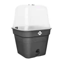 elho 8711904515522 fioriera Plastica Nero