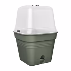 elho 8711904515607, Plastica, Verde, Quadrato, 100%, 100%, 14,6 L
