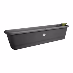 elho 8711904518882 fioriera Esterno Plastica Nero