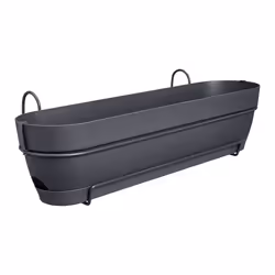 elho 8711904522445 fioriera Plastica Nero