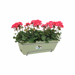 elho 8711904527457 fioriera Esterno Plastica Verde