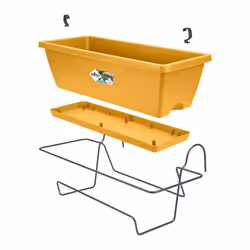 elho 8711904530150 fioriera Esterno Plastica Giallo - Vista aggiuntiva 4