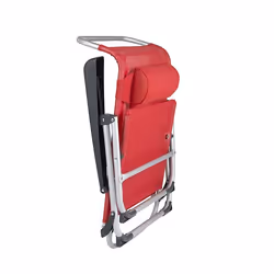 Bo-Camp 1204793 chaise de plage Rouge Textile Couché(e)/assis(e) - Vista aggiuntiva 5