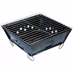 Ideale per feste, campeggio e giornate all’aperto. Barbecue a carbone per campeggio, picnic o escursioni giornaliere. Può ess ...