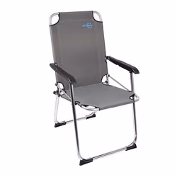 Bo-Camp 1211938, 100 kg, Chaise de camping, 2 pieds, 2,2 kg, Aluminium, Polyester, Sable