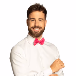 Boland 53103, Papillon per costume, Adulti e bambini, Maschio, Poliestere, Rosa, 16 g