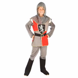 Boland 82136, Costume in maschera, Bambino, Maschio, Altro, Nero, Grigio, Rosso, Poliestere