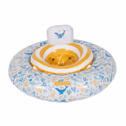 Little Dutch 2012847 galleggiante da piscina e da spiaggia Blu, Bianco, Giallo Immagine PVC Tubo galleggiante