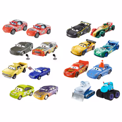 Disney Pixar Cars DXV99, Auto, Cars 3, 3 anno/i, Plastica, Metallo, Colori assortiti