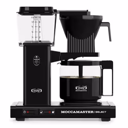 Moccamaster KBG Select, Macchina da caffè con filtro, 1,25 L, Caffè macinato, 1520 W, Nero