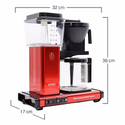 Moccamaster 53990 macchina per caffè Automatica/Manuale Macchina da caffè con filtro 1,25 L