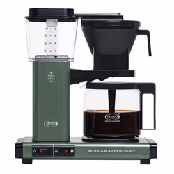 Moccamaster 53991, Macchina da caffè con filtro, 1,25 L, 1520 W, Verde
