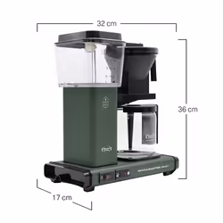 Moccamaster 53991 macchina per caffè Automatica/Manuale Macchina da caffè con filtro 1,25 L